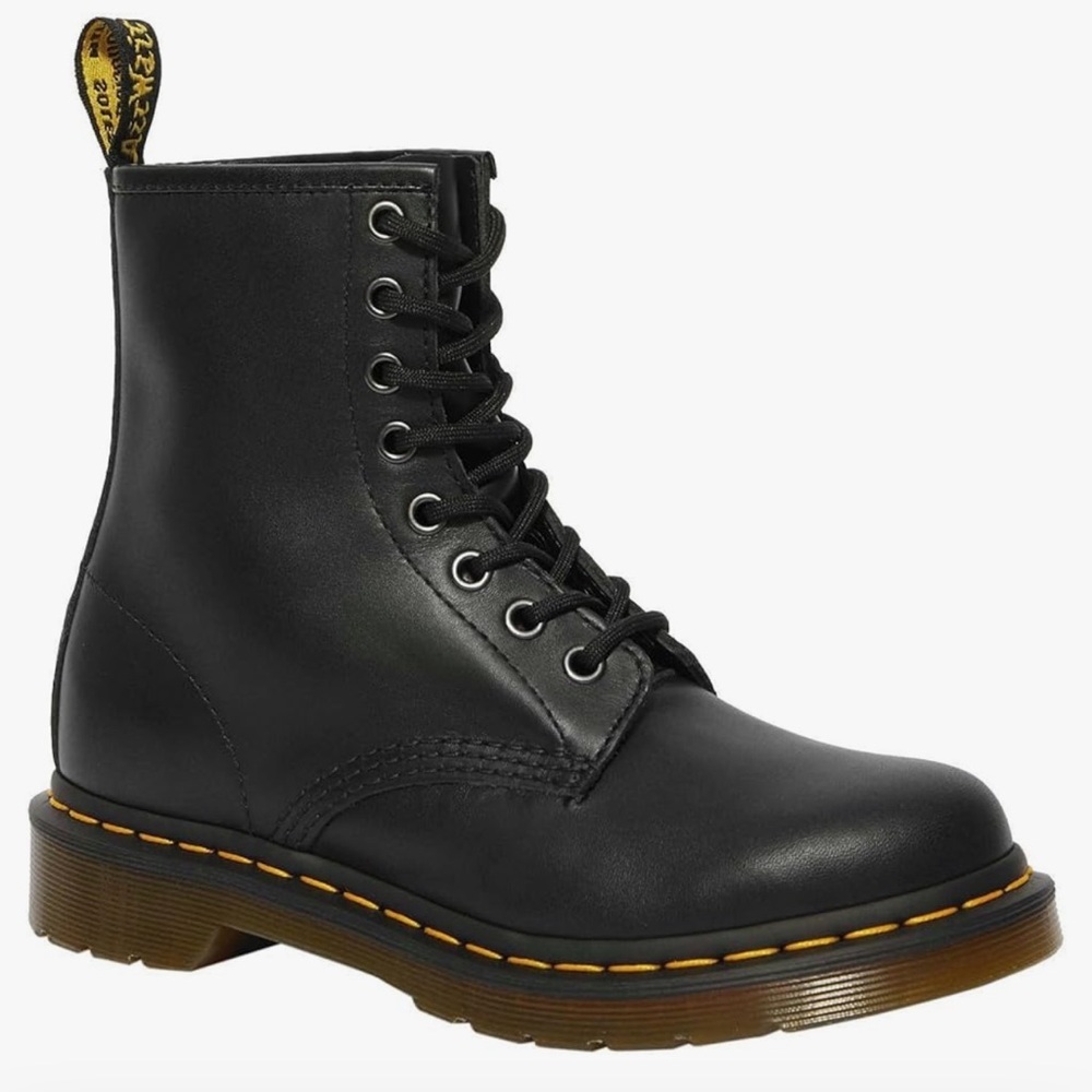 Dr. Martens Women's 1460 W Nappa Leather Combat Boot
